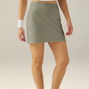Beyond Yoga Olive Green Skirt
